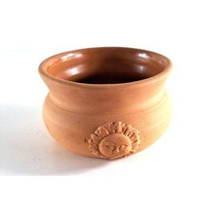 Small Pottery Bowl Made In Italy Sun Bentson West Boston Warehouse 2.5"